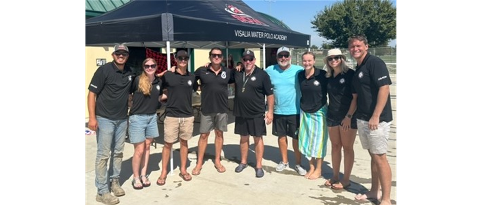 Visalia Water Polo Academy Coaches + Tony and Rico Azevedo